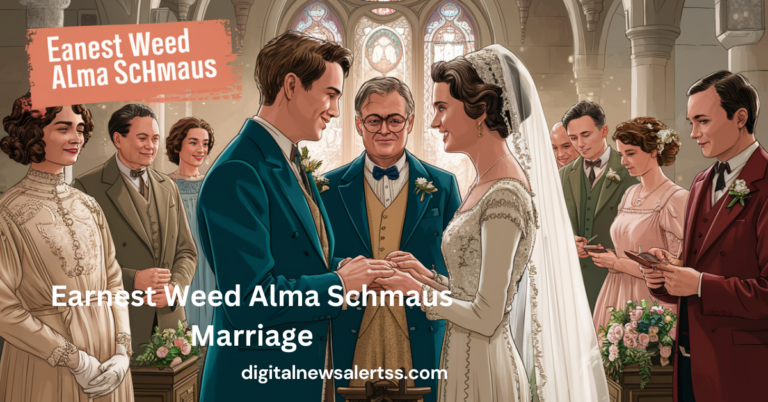 Earnest Weed Alma Schmaus Marriage